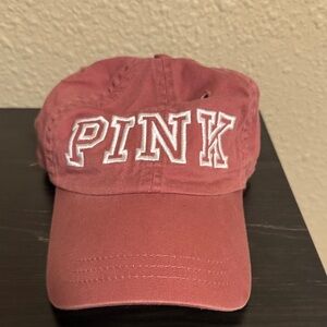 Victoria's Secret Kids Pink Logo Hat